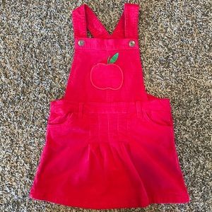 Gymboree apple jumper.